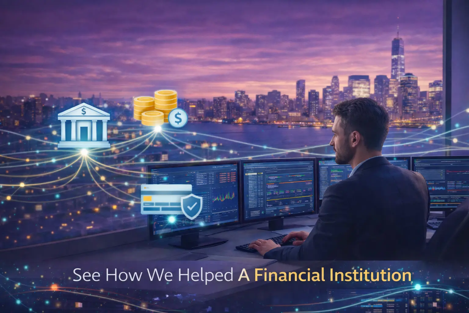 Financial IT professional monitoring RabbitMQ integrations and banking systems using Nodinite integration monitoring platform.