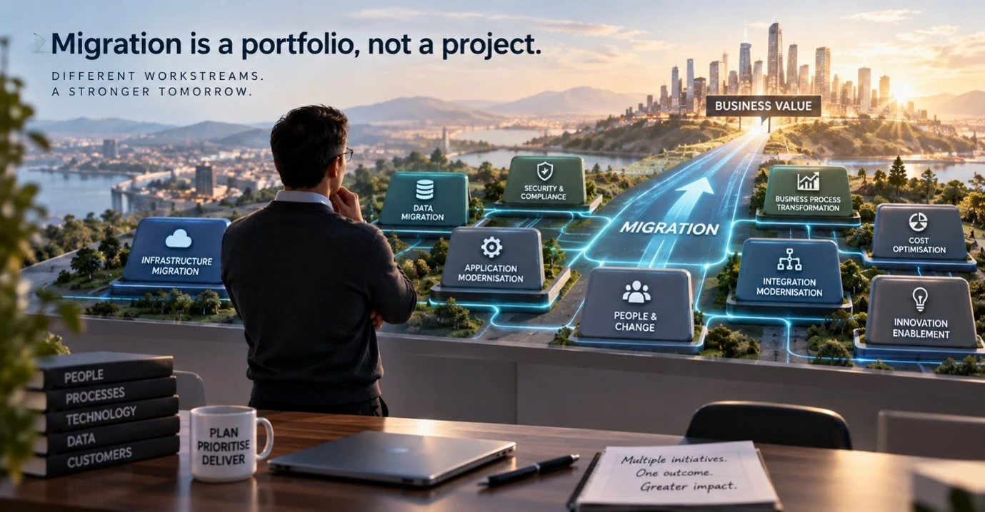 Migration is a portfolio, not a project